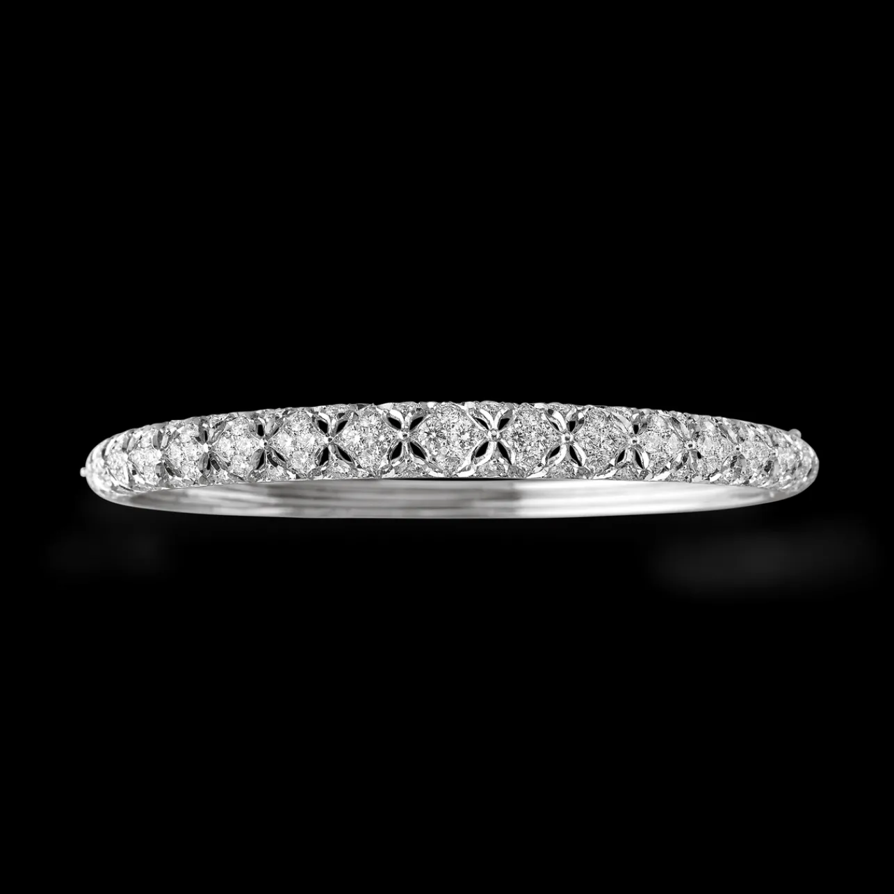 Buccellati ANTIOPE WHITE GOLD BRACELET WITH DIAMONDS