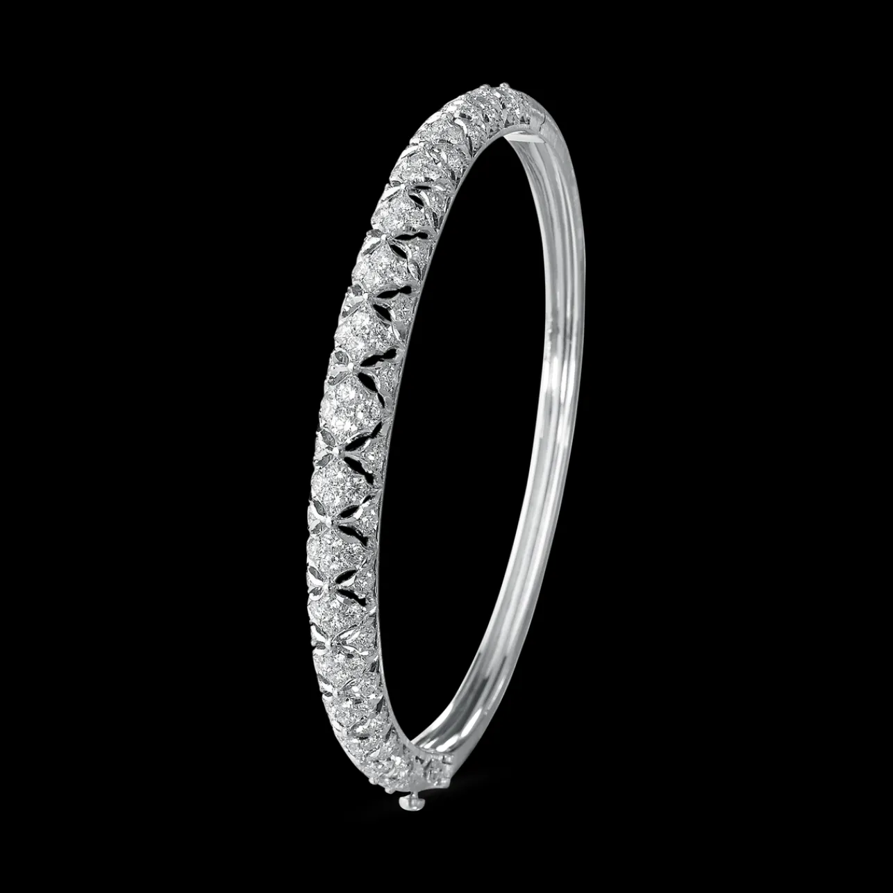 Buccellati ANTIOPE WHITE GOLD BRACELET WITH DIAMONDS