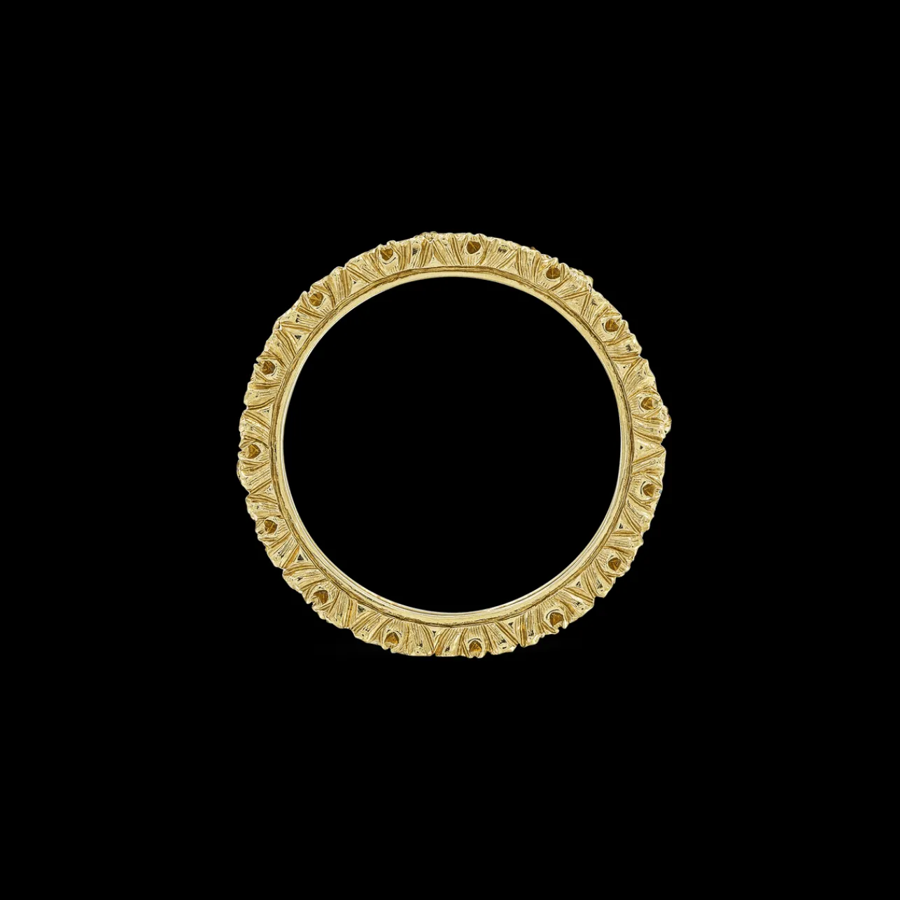 Buccellati BAND ETERNELLE IN WHITE AND YELLOW GOLD WITH DIAMONDS