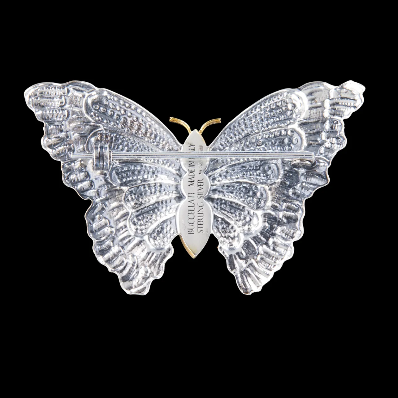 Buccellati BLOSSOMS COLOR BROOCH IN SILVER WITH TURQUOISE