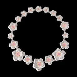 Buccellati BLOSSOMS SILVER AND SAPPHIRE NECKLACE