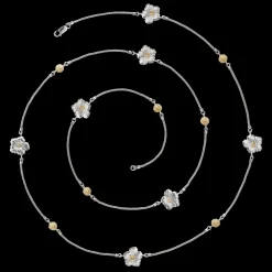 Buccellati BLOSSOMS SILVER AND VERMEIL NECKLACE