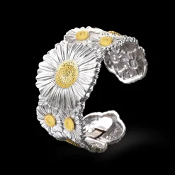 Buccellati BLOSSOMS SILVER AND VERMEIL CUFF BRACELET