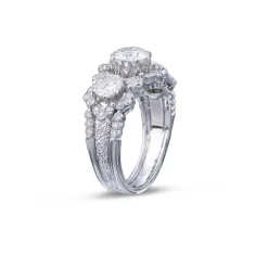 Buccellati BRADAMANTE WHITE GOLD RING