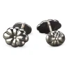 Buccellati CABOCHON SILVER CUFFLINKS