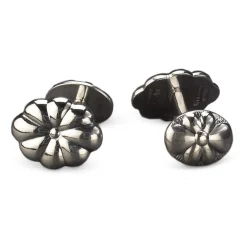 Buccellati CABOCHON SILVER CUFFLINKS