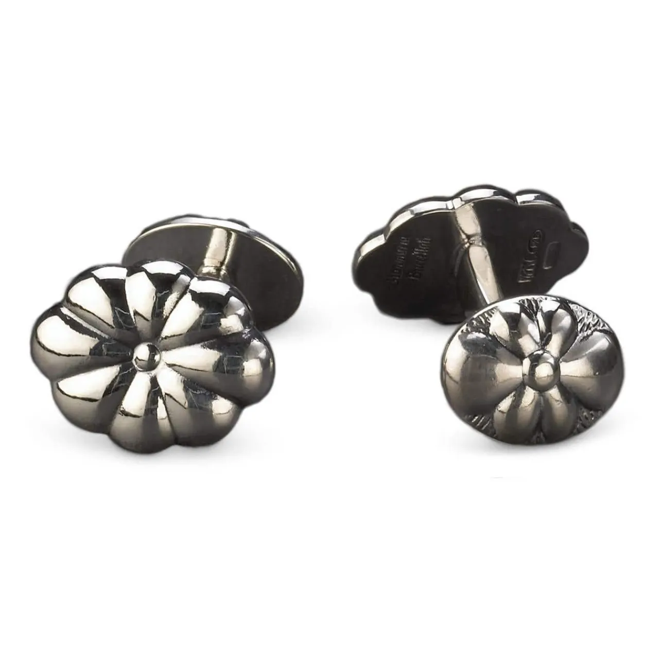 Buccellati CABOCHON SILVER CUFFLINKS