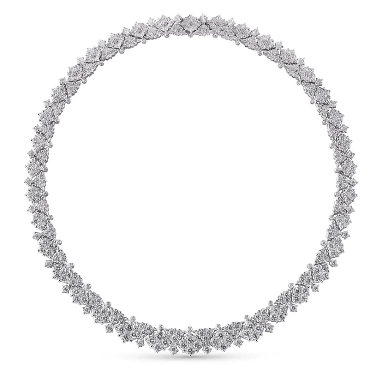 Buccellati CARLOTTA WHITE GOLD NECKLACE WITH DIAMONDS
