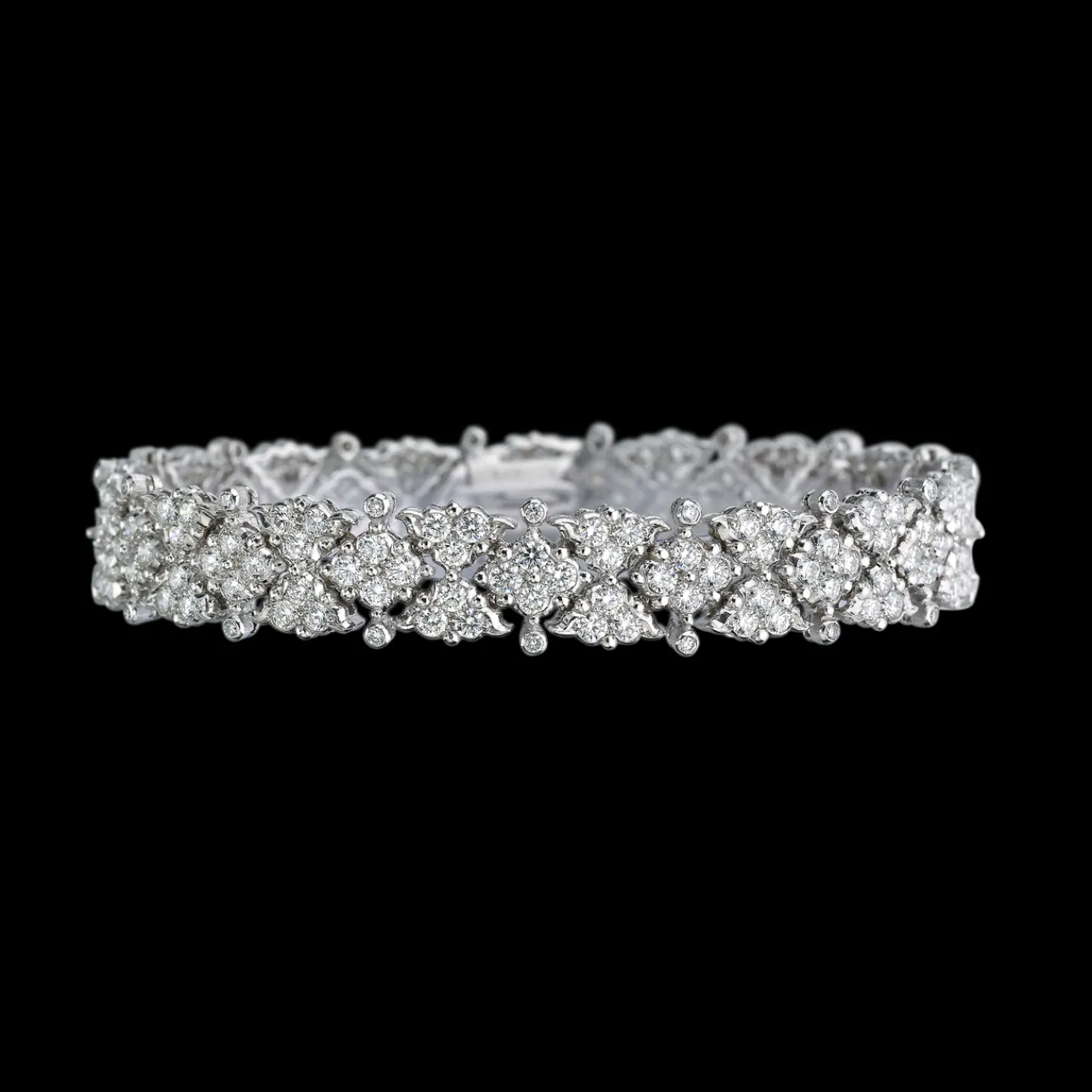 Buccellati CARLOTTA WHITE GOLD SET BRACELET WITH DIAMONDS