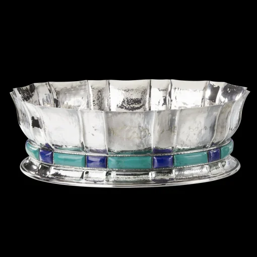 Buccellati DOGE CENTERPIECE WITH MALACHITE AND LAPIS