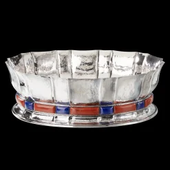 Buccellati DOGE CENTERPIECE WITH RED JASPER AND LAPIS