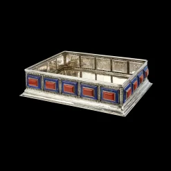 Buccellati DOGE CENTERPIECE WITH RED JASPER AND LAPIS