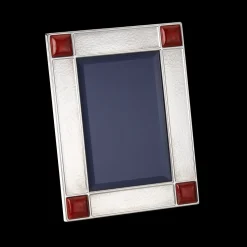 Buccellati DOGE MEDIUM FRAME WITH RED JASPER
