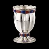 Buccellati DOGE SMALL VASE WITH RED JASPER AND LAPIS