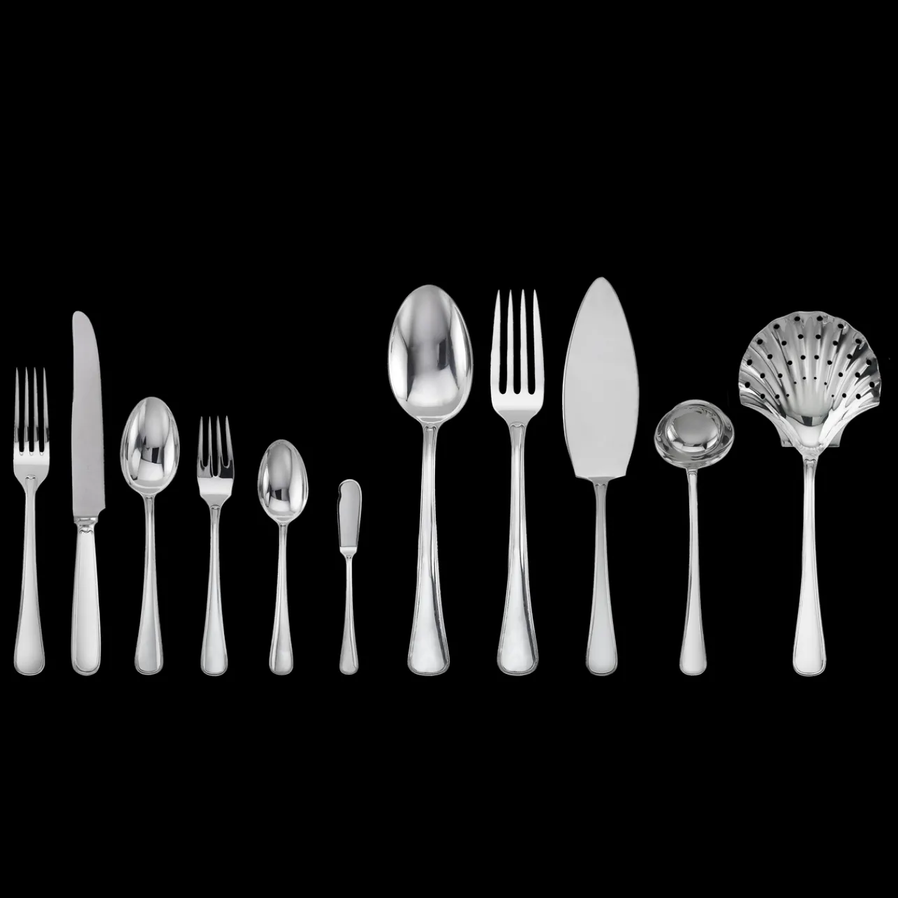 Buccellati ESTEVAL USA FLATWARE SET FOR 12 PEOPLE