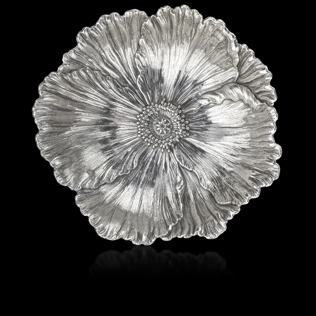 Buccellati FLOWERS BOMBONIÈRE IN SILVER
