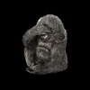 Buccellati FURRY SEE-NO-EVIL MONKEY IN SILVER