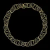 Buccellati HAWAII COLOR YELLOW GOLD SET NECKLACE WITH ONYX