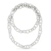 Buccellati HAWAII RHODIUM-PLATED WHITE GOLD NECKLACE