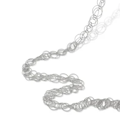 Buccellati HAWAII RHODIUM-PLATED WHITE GOLD NECKLACE