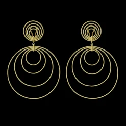 Buccellati HAWAII WAIKIKI YELLOW GOLD EARRINGS WITH HAND-TWISTED THREADS