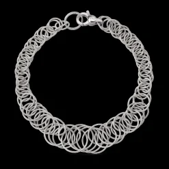 Buccellati HAWAII WHITE GOLD BRACELET WITH TINY CIRCLES