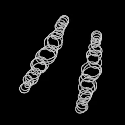 Buccellati HAWAII WHITE GOLD EARRINGS WITH HAND-TWISTED CIRCLES