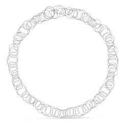 Buccellati HAWAII WHITE GOLD NECKLACE WITH TINY CIRCLES