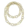 Buccellati HAWAII YELLOW AND WHITE GOLD SET NECKLACE WITH DIAMONDS