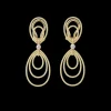 Buccellati HAWAII YELLOW AND WHITE GOLD HAND-TWISTED  EARRINGS