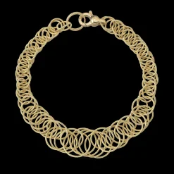 Buccellati HAWAII YELLOW GOLD BRACELET WITH TINY CIRCLES