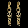 Buccellati HAWAII YELLOW GOLD EARRINGS WITH HAND-TWISTED CIRCLES