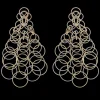Buccellati HAWAII YELLOW WHITE AND PINK GOLD EARRINGS