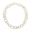 Buccellati HAWAII YELLOW WHITE AND PINK GOLD NECKLACE WITH HAND-TWISTED THREADS