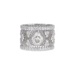 Buccellati HIGH JEWELRY WHITE GOLD RING