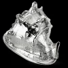 Buccellati LARGE CASSIS CORNUTA SHELL DECORATIVE OBJECT COATED IN SILVER