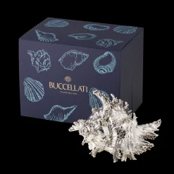 Buccellati LARGE MUREX RAMOSUS SHELL DECORATIVE OBJECT COATED IN SILVER