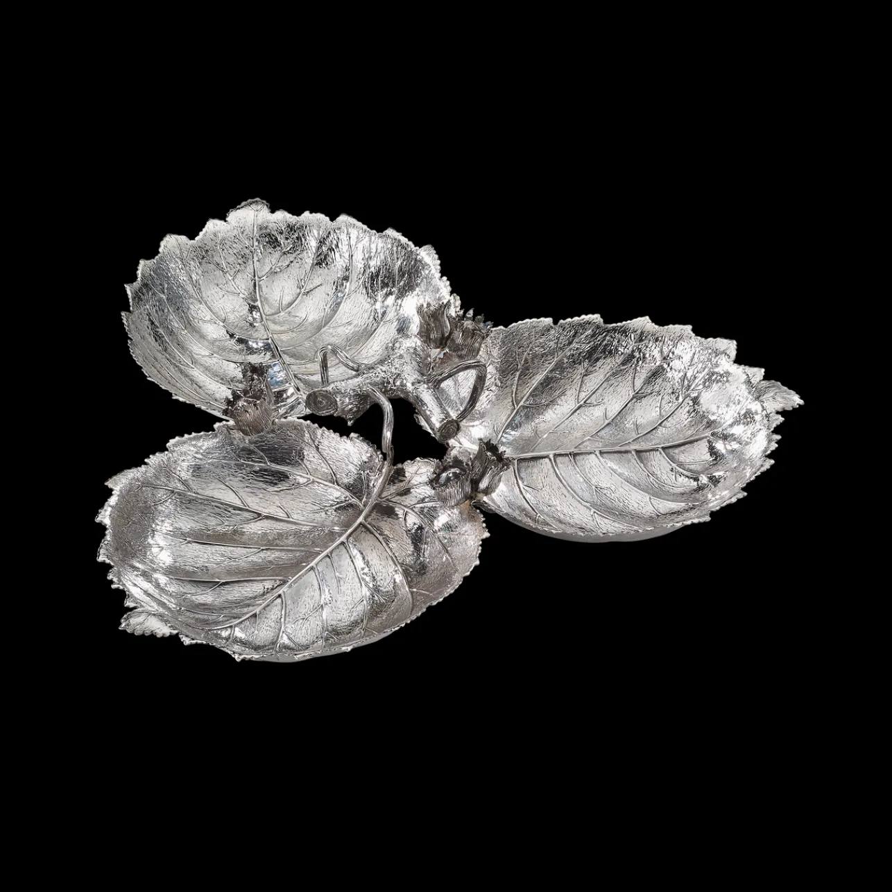 Buccellati LEAVES CENTERPIECE IN SILVER
