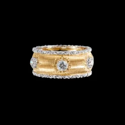 Buccellati MACRI CAPRI ETERNELLE IN YELLOW AND WHITE GOLD WITH DIAMONDS