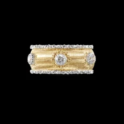 Buccellati MACRI CAPRI ETERNELLE IN YELLOW AND WHITE GOLD WITH DIAMONDS