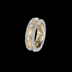 Buccellati MACRI CAPRI ETERNELLE IN YELLOW AND WHITE GOLD WITH DIAMONDS