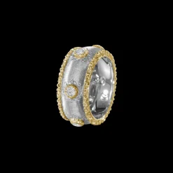 Buccellati MACRI CAPRI ETERNELLE IN WHITE AND YELLOW GOLD WITH DIAMONDS