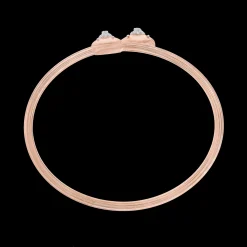 Buccellati MACRI CLASSICA PINK AND WHITE GOLD BRACELET WITH DIAMONDS