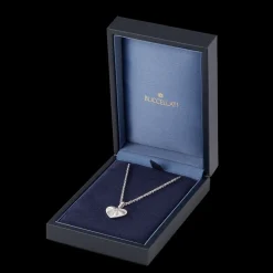 Buccellati MACRI CLASSICA WHITE GOLD PENDANT WITH DIAMONDS
