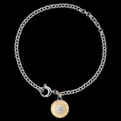 Buccellati MACRI CLASSICA YELLOW AND WHITE GOLD BRACELET WITH DIAMONDS