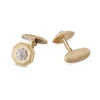 Buccellati MACRI CLASSICA YELLOW AND WHITE GOLD CUFFLINKS