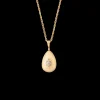Buccellati MACRI CLASSICA YELLOW AND WHITE GOLD PENDANT WITH DIAMONDS