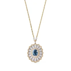Buccellati MACRI COLOR WHITE AND YELLOW GOLD PENDANT