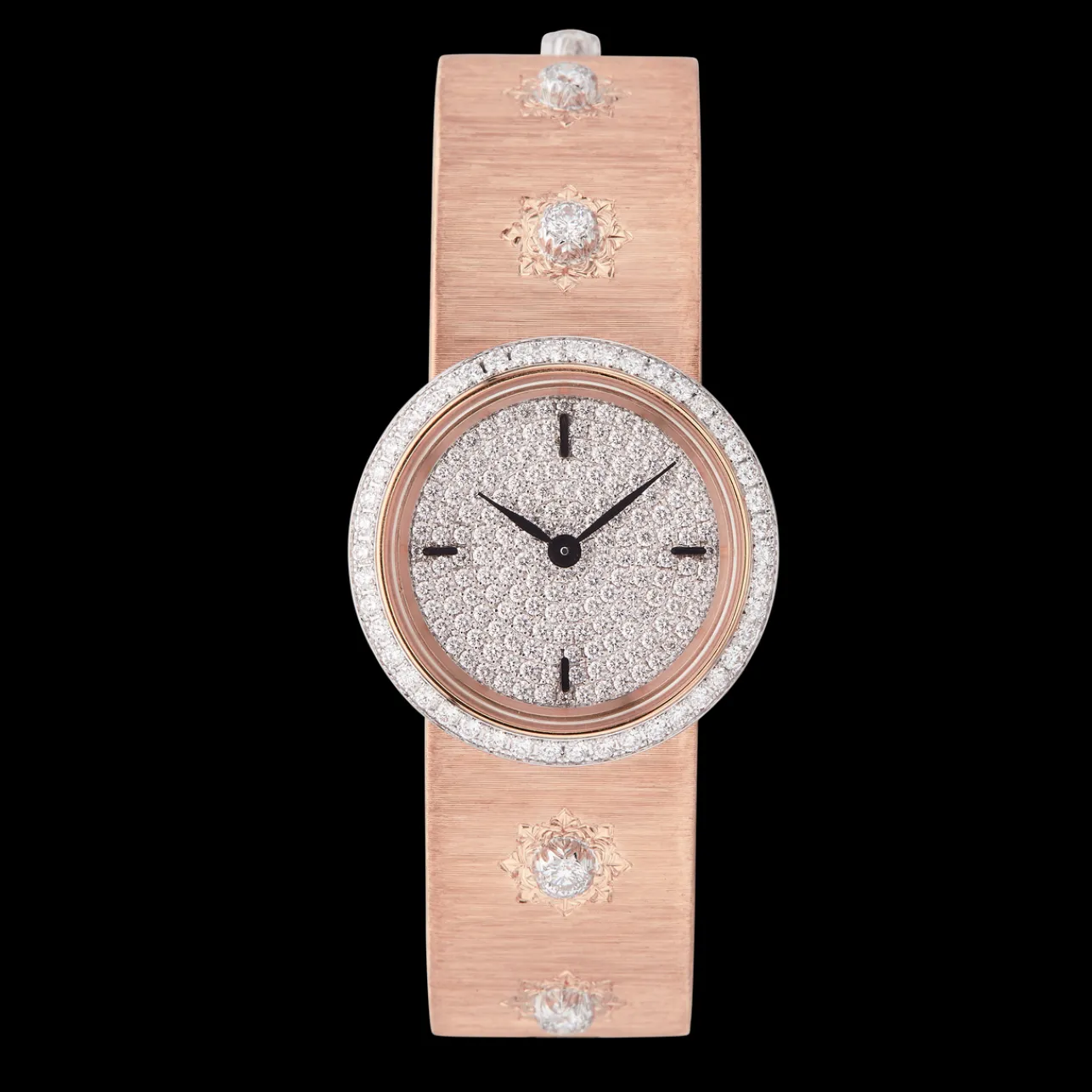 Buccellati MACRI PINK GOLD AND DIAMONDS WATCH