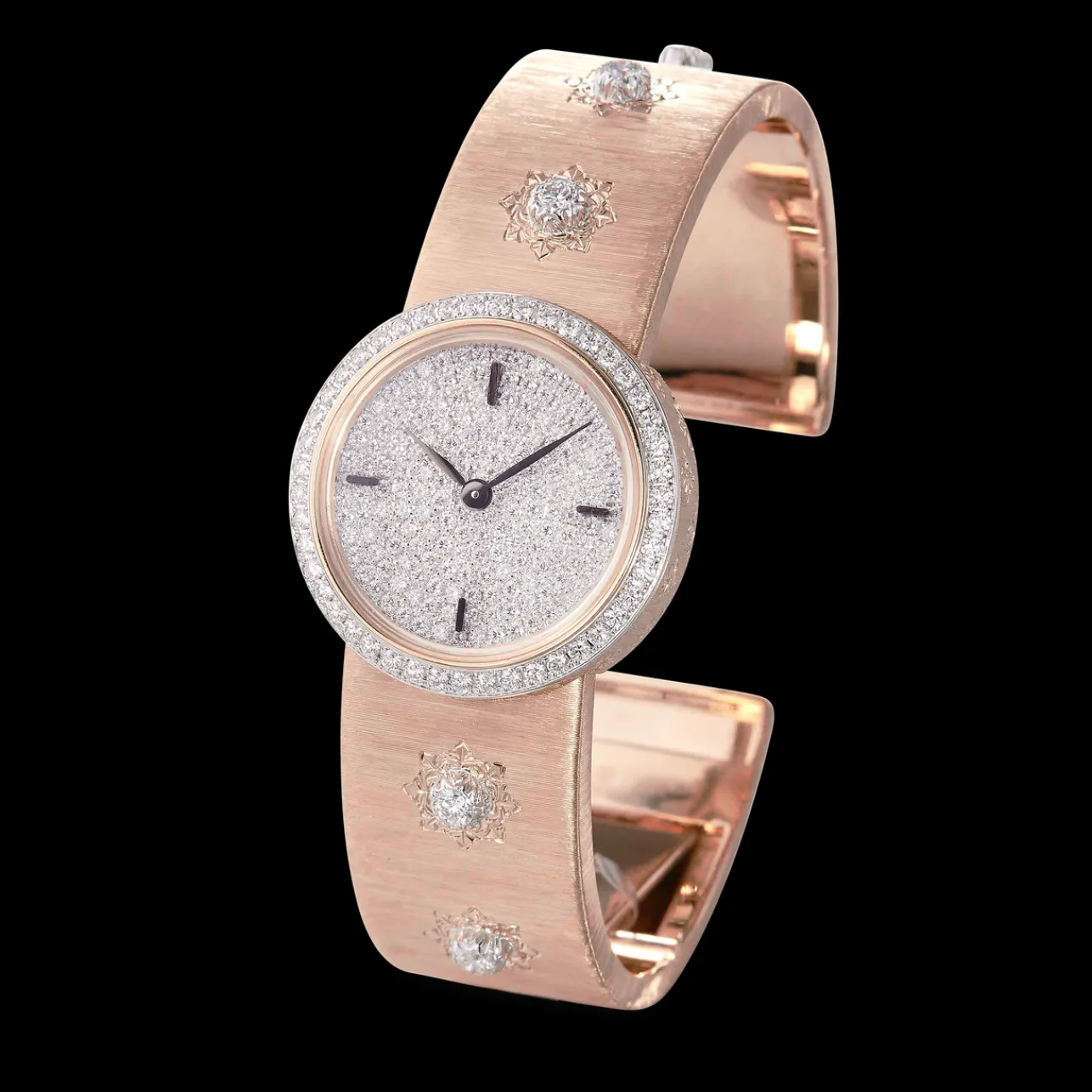 Buccellati MACRI PINK GOLD AND DIAMONDS WATCH